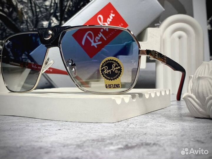 Очки Ray ban Aviator градиент