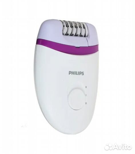 Эпилятор Philips BRE225/00, белый, фиолетовый