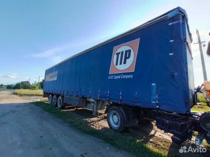 Тент штора на полуприцеп