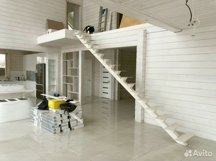 Лестница из лиственницы