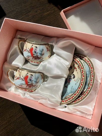 Кофейная пара фарфор