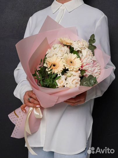 Букет живых цветов 