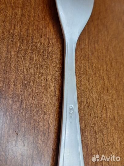 Серебряная пара - нож и вилка СССР