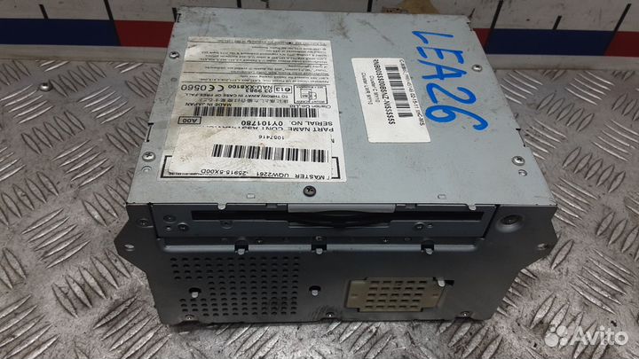 Магнитола Nissan Navara D40 (2005–2015)