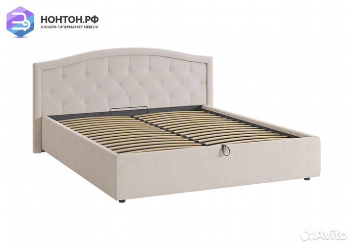Кровать Верона 2 1.8 м крем