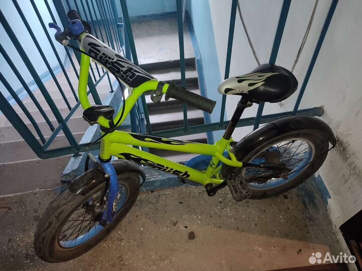 Детский велосипед бу 16колеса
