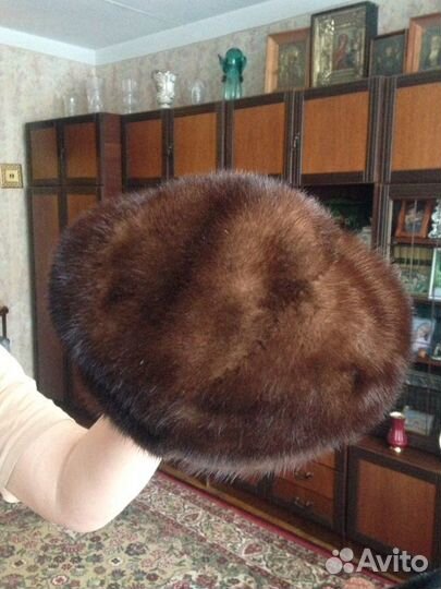 Женский берет норка