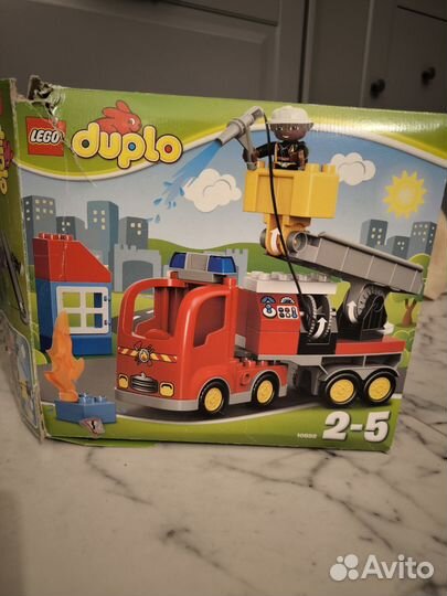 Lego duplo пожарная машина