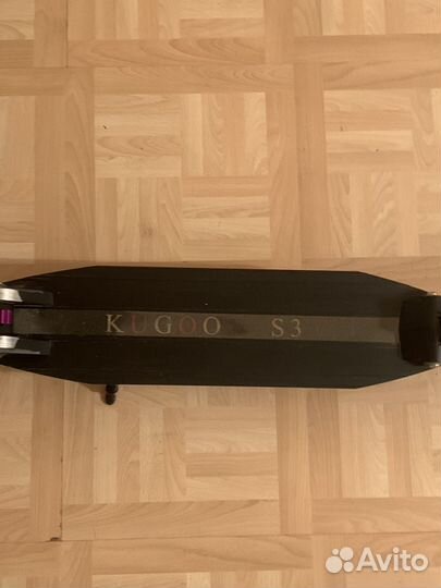 Самокат взрослый электрический kugoo s3
