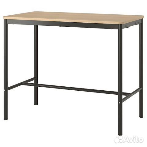 Барный стол икеа черный