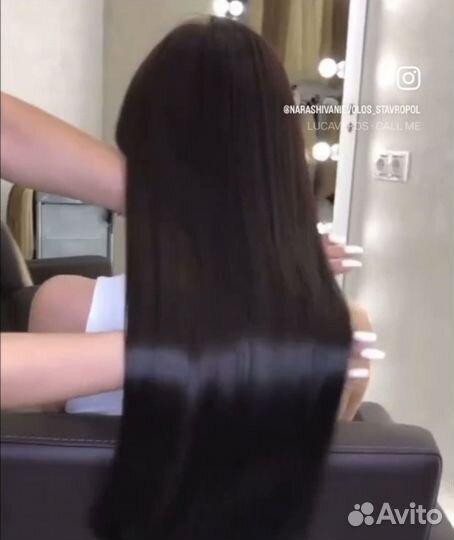 Микрокапсульное наращивание волос