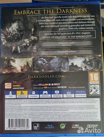 Dark souls 3 ps4 ps5