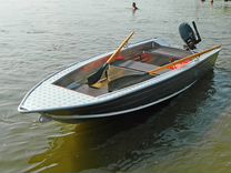 Новая моторная лодка Wyatboat 390У длина 4 м