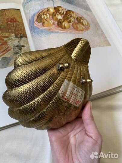 Пепельница винтаж латунь Индия, креманки СССР