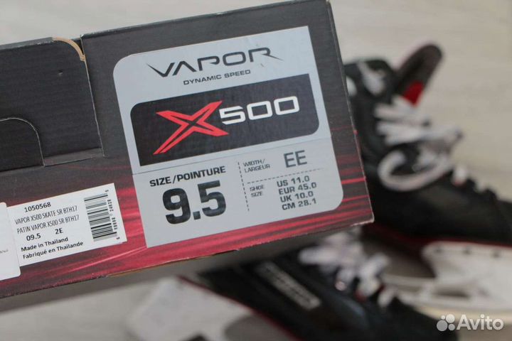 Хоккейные коньки bauer vapor x500