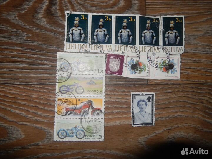 Марки ссср,рф,Латвия,Литва,Куба, Украина