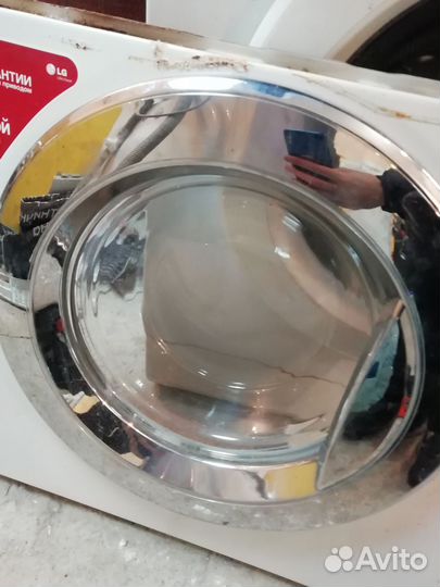 Люк стиральной машины lg