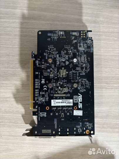 Asus RX 550 4gb на запчасти