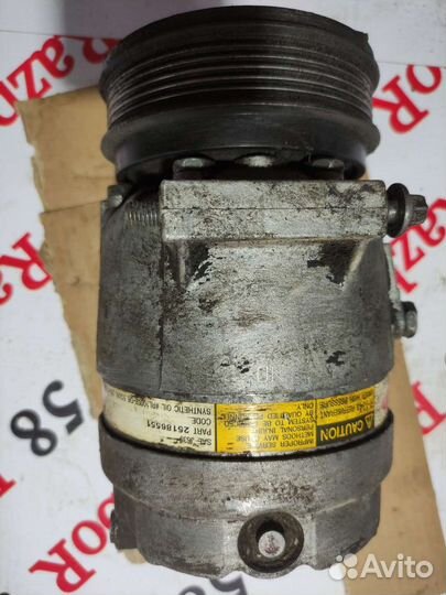 Компрессор кондиционера Opel Vectra B 1.6 бу