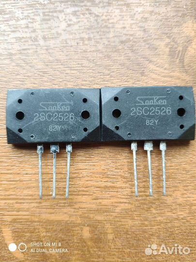 Транзисторы 2SA1076 2SC2526