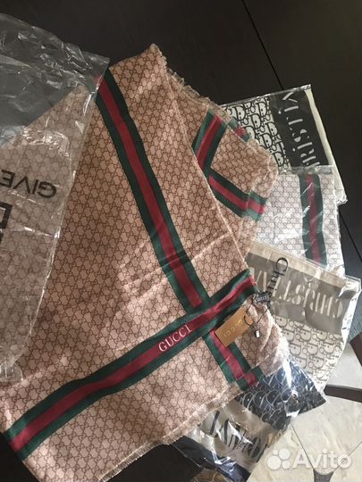 Платок, палантин, шарф, кашемир брэнд