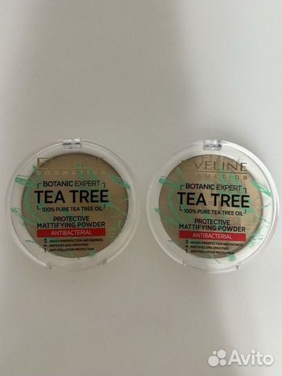 Новые пудры Eveline Botanic Expert Tea 004