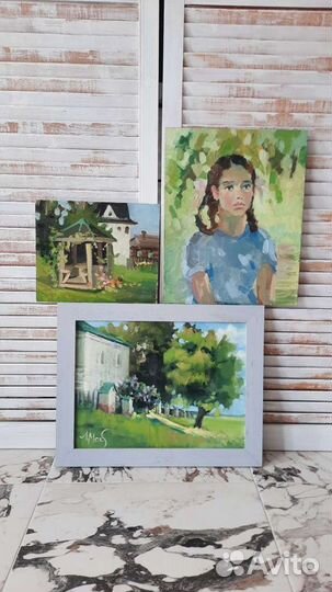 Картина маслом пейзаж живопись