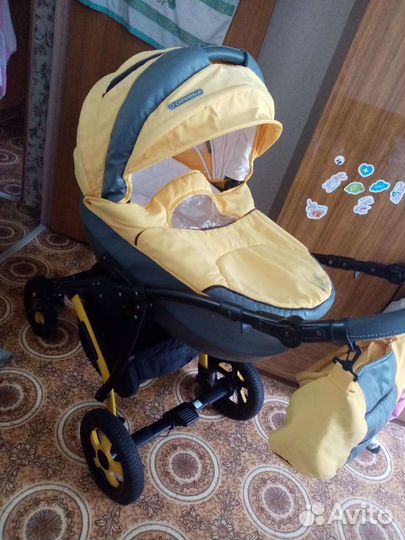 Коляска camarelo 2 в 1