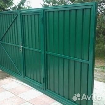 Изготовление/монтаж откатных ворот под ключ