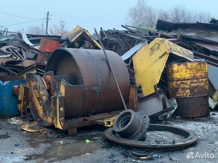 Прием металла самовывозом, демонтаж