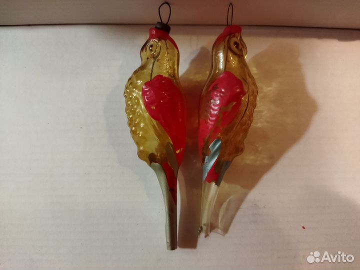 Елочные игрушки СССР