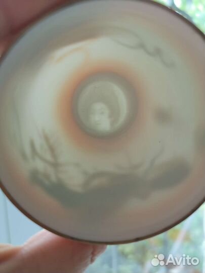 Антикварный японский кофейный сервиз Дракон