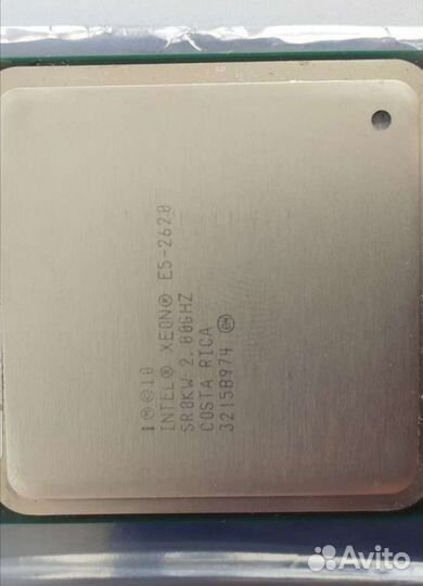 Процессор intel xeon e5 2620 lga 2011