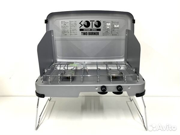 Японская двухкомфорочная газовая плита Soto ST-523