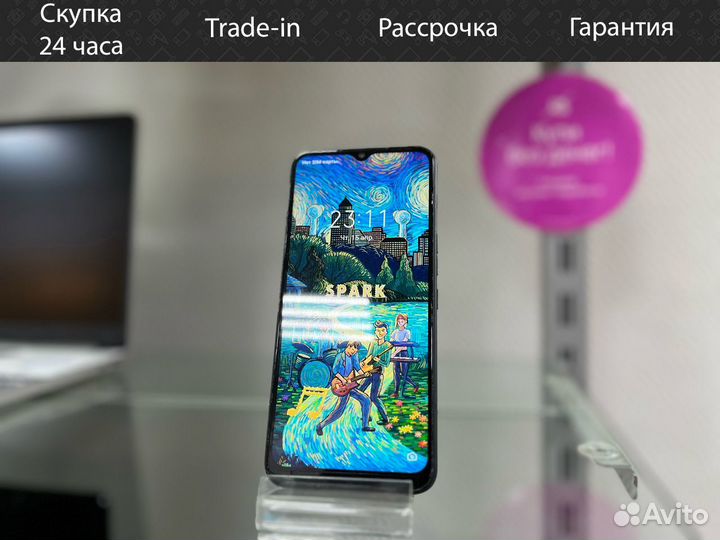 TECNO Spark 7, 4/64 ГБ