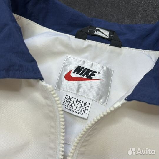 Бомбер харингтон Nike big logo vintage