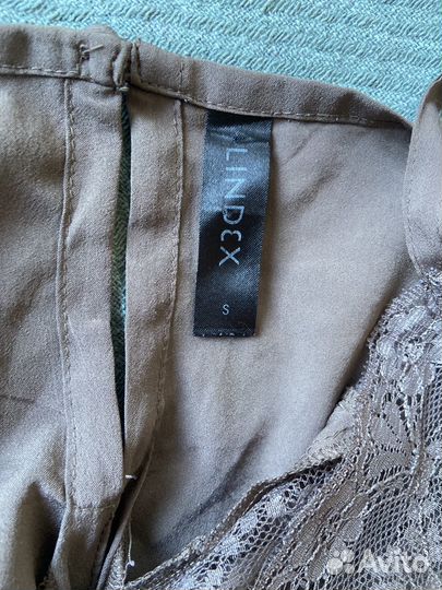 Lindex сорочка шелк