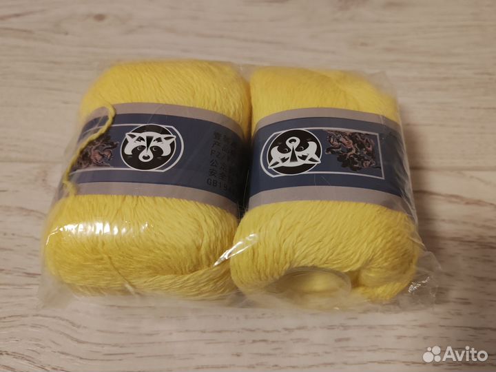 Пряжа из пуха норки