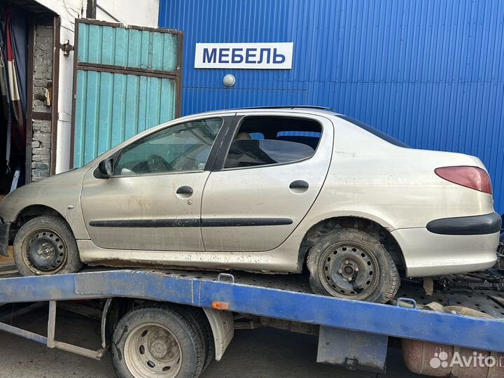 Разбор peugeot 206 1.4