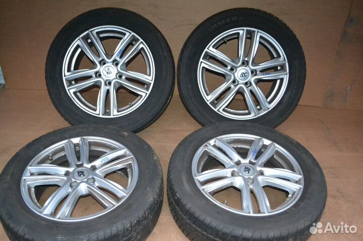 Диски R17 с всесезонными шинами 225 55 17