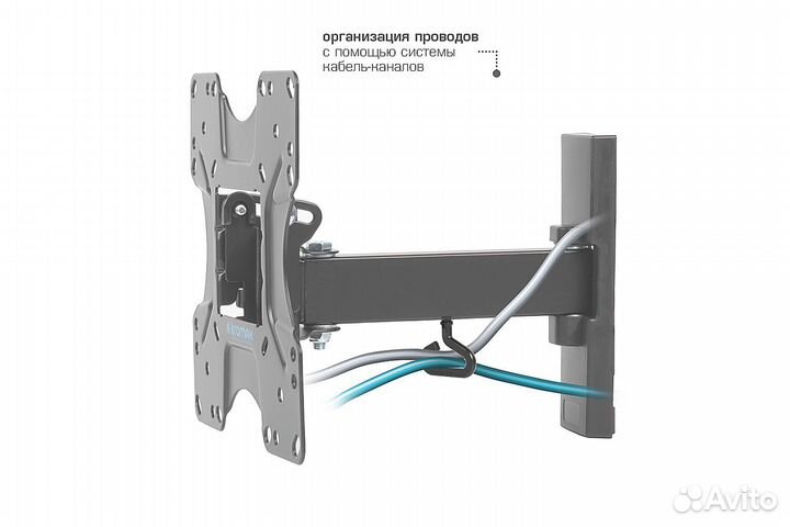 Кронштейн для телевизоров kromax optima-413 black