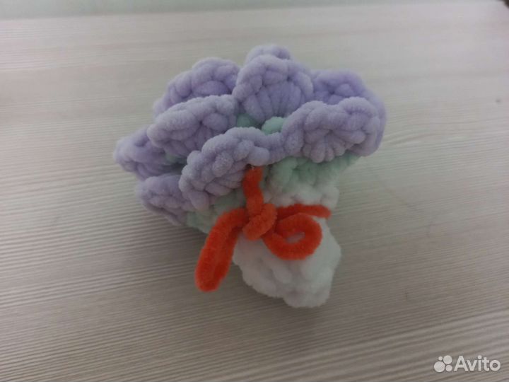 Вязаная подставка для посуды