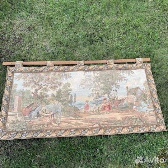 Антикварный Гобелен. Мельница