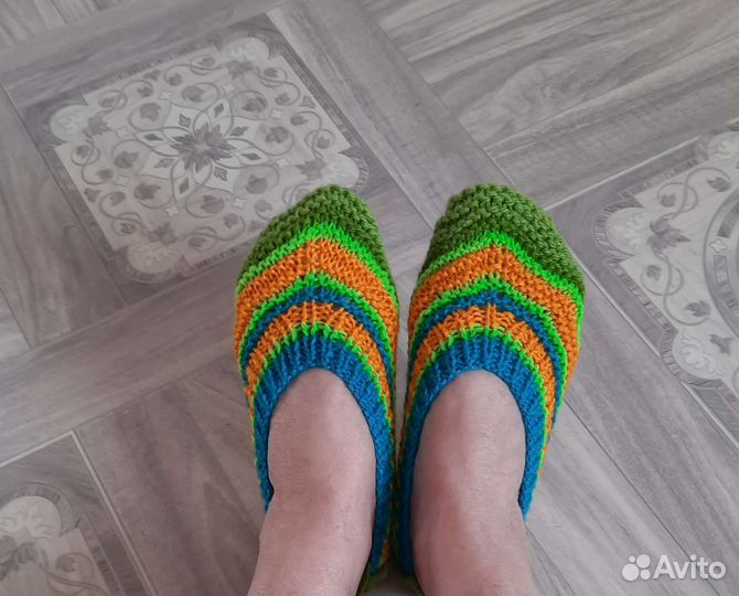 Вязанные следочки