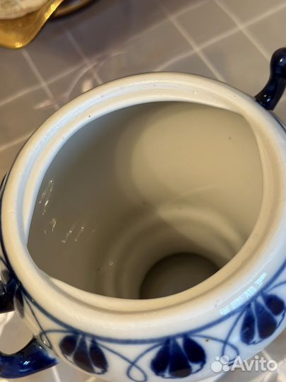 Сувенир самовар гжель