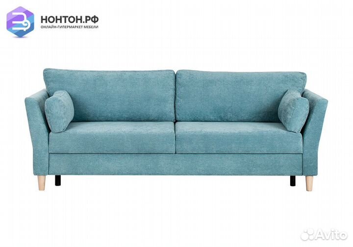 Диван тик-так Олби бирюзовый