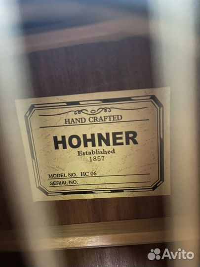 Акустическая гитара Hohner
