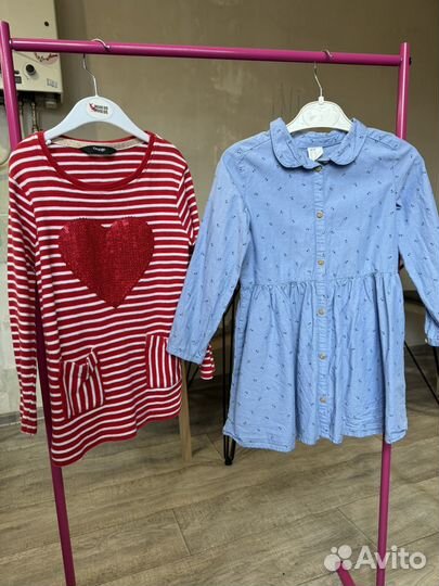 Платье на девочку 3-4г