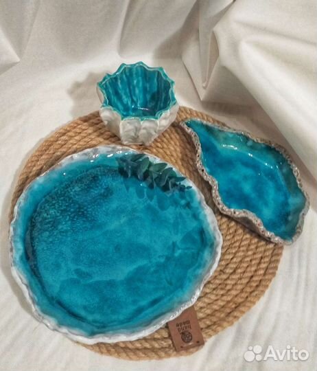 Керамическая посуда ручной работы