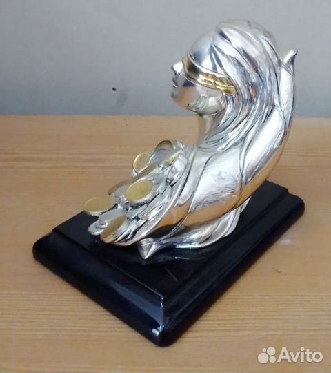 Статуэтка с серебрением Euro FAR 